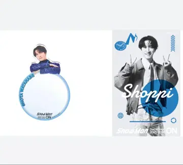 SnowMan ON 투어 굿즈 클리어 스티커 미러 스티커 와타나베 쇼타