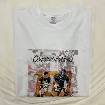 도요타 베르블리츠 히코사카 케이카츠 100캡 기념 T셔츠