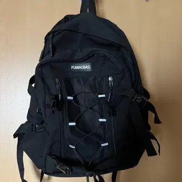 FUMIAOBAG 블랙 백팩 백팩