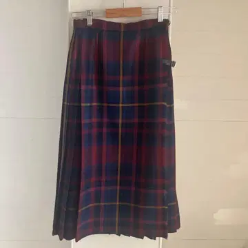 GLEN NEVIS 글렌 네비스 스코틀랜드제 플리츠 스커트