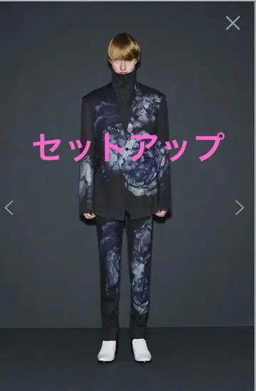 [새상품] LAD MUSICIAN 22SS 꽃무늬 셋업