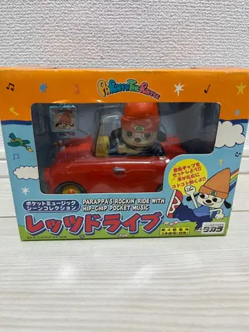 [ 보물 ] [ 미개봉 ] 파라파라 래퍼 렛츠 드라이브 피규어 타카라