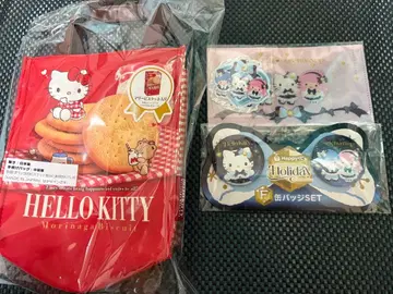 산리오 모리나가 Happy 복권 키티 키키 라라