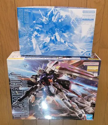 MG 에일 스트라이크 Ver.RM & 런처/소드 스트라이커 팩