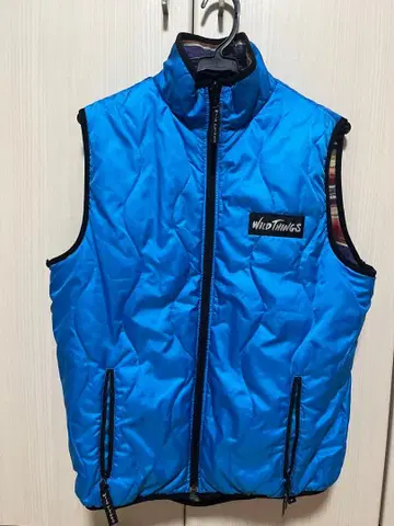와일드 띵스 세라페 패턴 리버서블 베스트 S 사이즈 PRIMALOFT