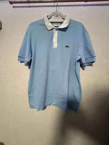 LACOSTE 라이트 블루 피케 셔츠