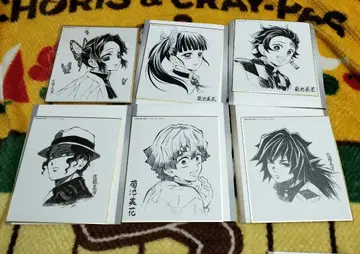 귀멸의 칼날 ufotable cafe 색지 3