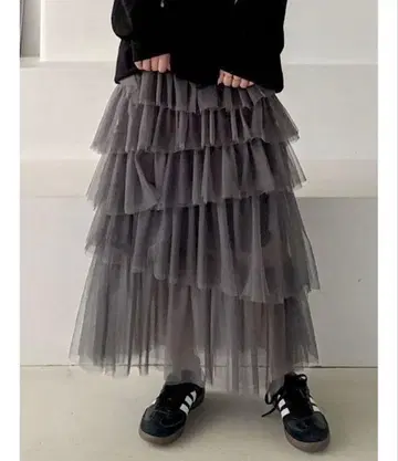 dazzlin 티어드 샤샤 스커트