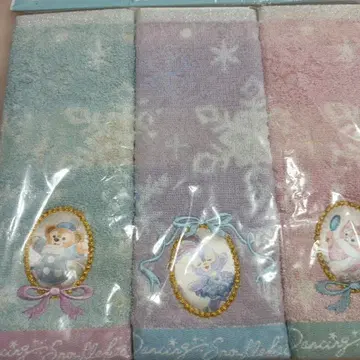 더피 엘사 미니 타월 3개 세트