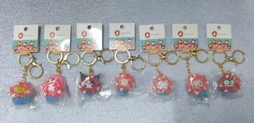 산리오 미야쿠미야쿠 콜라보 입체 마스코트 클리어 컴플리트