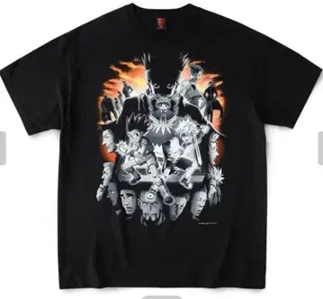 HUNTER x HUNTER 그리드 아일랜드 GEEKS RULE 티셔츠