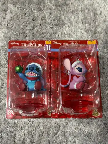 [ DISNEY 크리스마스 오너먼트 복권 2025 ] 스티치 세트