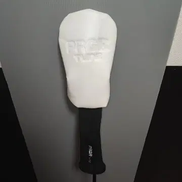 PRGR Tune 화이트 드라이버용 골프헤드커버
