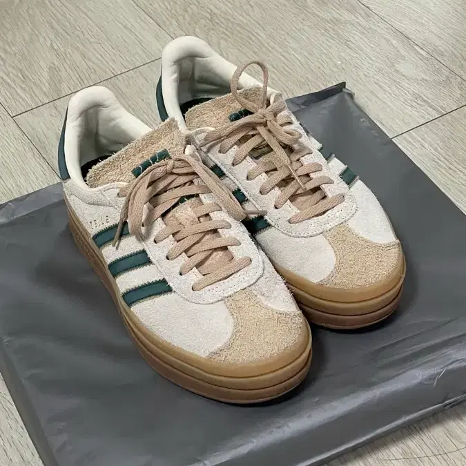 adidas gazelle silver green womens Adii Gazelle (Cream Green) Premium Batch main image 1