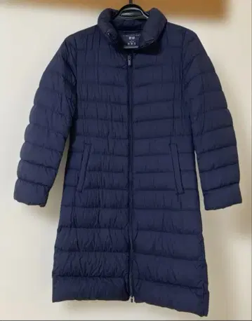 UNIQLO ULTRA LIGHT DOWN 네이비 롱 다운 자켓