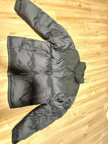 GU 그레이 다운 자켓 S