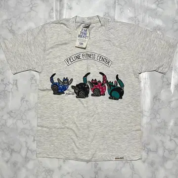 크레이지 셔츠 크리반 캣 T셔츠 90s