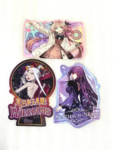 FGO 페스티벌 트래블 스티커 아비게일 스카사하 스카디 아스트루포