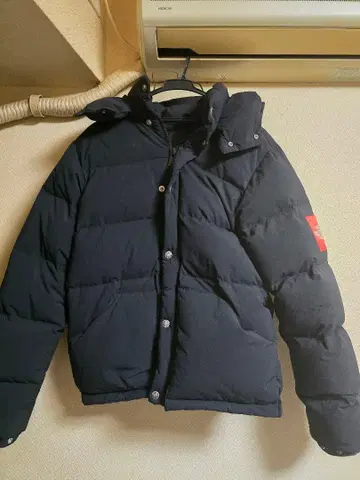 THE NORTH FACE 빨간색 택 다운 자켓