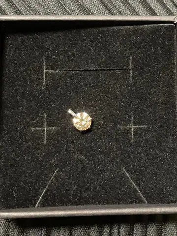 브라운 다이아몬드 목걸이 탑 0.5ct