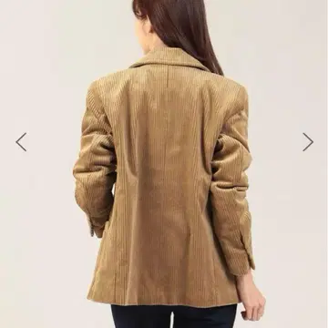 브라운 코듀로이 자켓