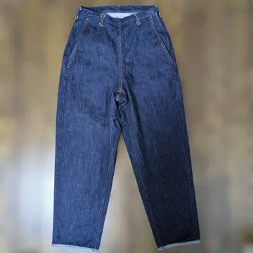 [새상품급] 일본제 달리아 dahlia 데님 와이드 테이퍼드 데님