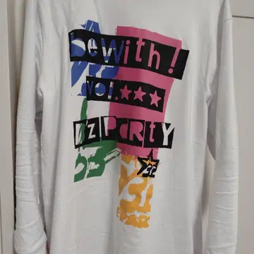 B'z PARTY 한정판 롱 슬리브 T셔츠 L