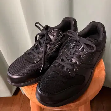 [ 새상품 ] 던롭 25.5cm 4E 경량 블랙 사이드 지퍼