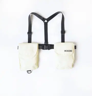 HOLIDAY 낚시용 조끼 크림색