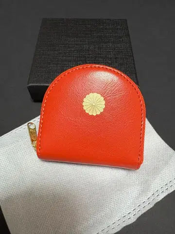 [ 미사용 새상품 ] 황궁 동전 지갑 오렌지