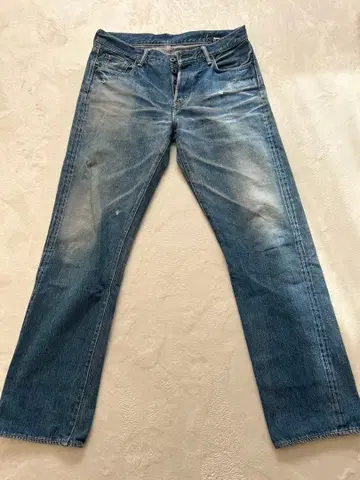 KURO 스트레이트 데님 M2 블루