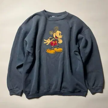 hanes 헤비 맨투맨 아메카지 미키마우스 디즈니