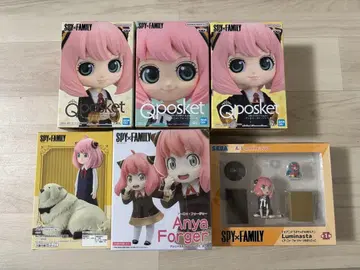 SPY x FAMILY 아냐 포저 피규어 6세트