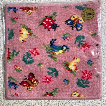 FEILER 페이러 타월 손수건 하이디 핑크 계열 약 25cm