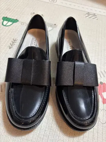 [새상품급] 템퍼레이트 레인슈즈 리본 펌프스