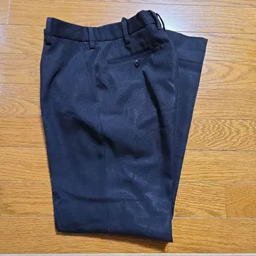 일본제 블랙 슬랙스 W70