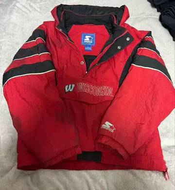 STARTER 아노락 나일론 풀오버 자켓