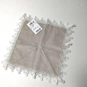 치카자와 레이스 고양이 패턴 meow 타월 손수건