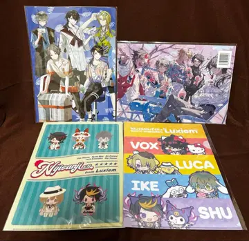 니지산지 EN Luxiem 클리어 파일 묶음 판매