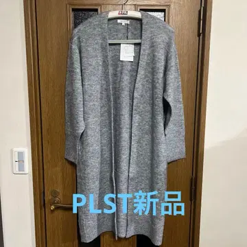 PLST 알파카 블렌드 롱 가디건 M 사이즈