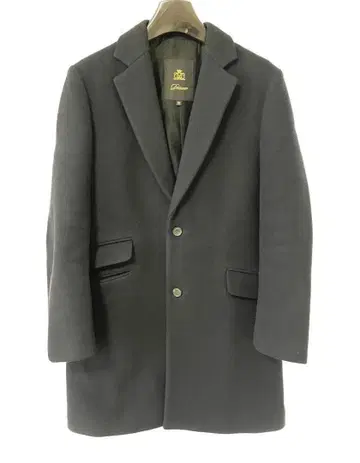 Drawer 멜톤 체스터 코트 38 M 새상품급 드로어 블랙 블랙