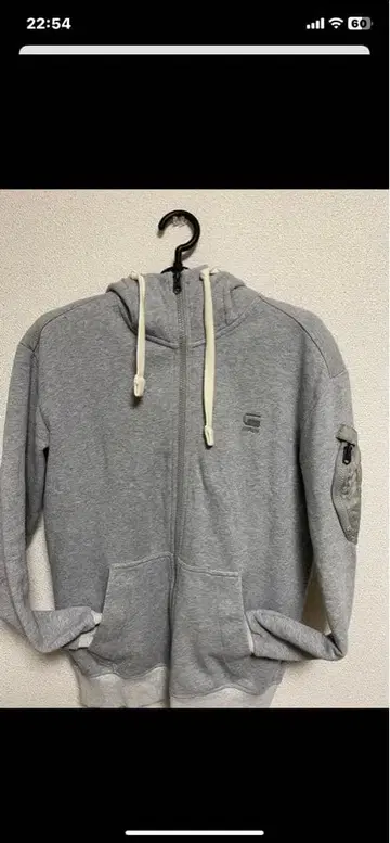 그레이 S 사이즈 후드티
