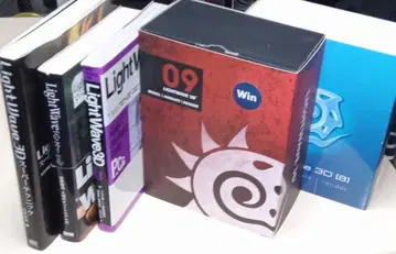 LightWave3D 8/9 제본 매뉴얼 포함 패키지