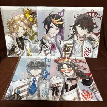 니지산지 EN Luxiem 클리어 파일 세트