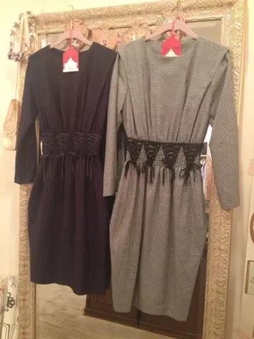 Verybrain 하운드투스 코르셋 원피스