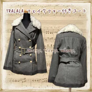 TRALALA 인조 모피 코트