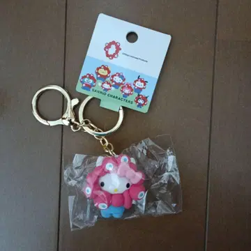 산리오 미야쿠미야쿠 변신 키티 키링 오사카 만박