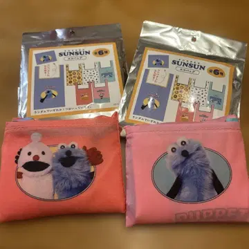 퍼펫 스 에코백 생큐 마트 2개 세트