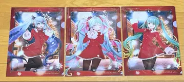 하츠네 미쿠 밤하늘 크리스마스 클리어 파일 세트