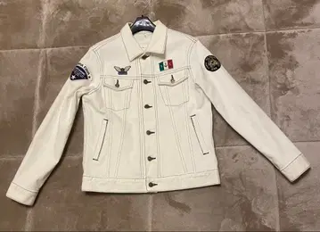 SINA COVA 화이트 데님 자켓